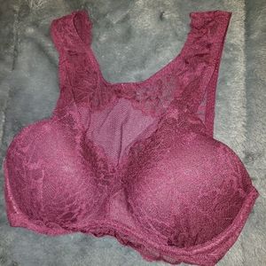 Woman's VS PINK High Neck Lace Bralette Size:S